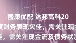 盛康优配 沐邦高科2025年一季度财务表现欠佳，需关注现金流及债务状况